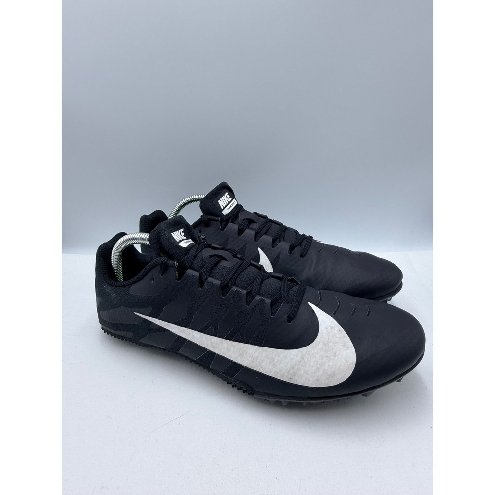 Nike Zoom Rival S 9 Track Shoe Mens Size 10 Black Good Spike Racing Sneakers